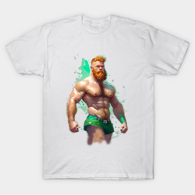 Green Giant T-Shirt by So Red The Poppy